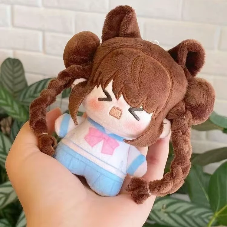 "Genshin Impact: Naraka: Bladepoint 'Walnut' سمة دمية قطنية مقاس 10 سم، شخصية نجمة البحر اللطيفة.