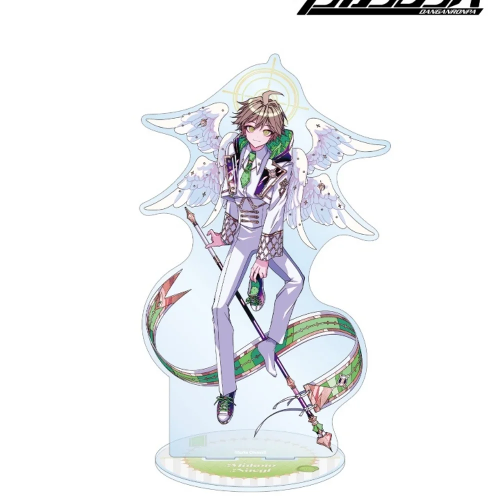 15cm Danganronpa Bilibili World 2025 Nagito Komaeda Acrylic Stand Angels and Demons Chiaki Nanami Figure Standing Plate Naegi Ma