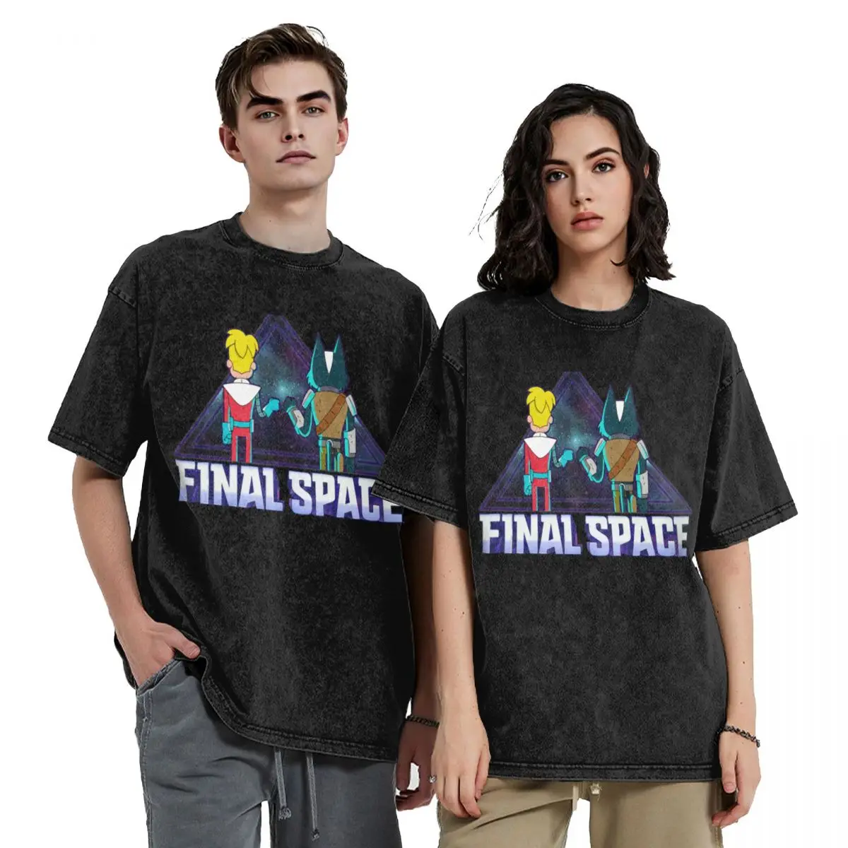 

Final Space - Gary and Avocato Fan Art T-Shirt funny shirt cotton funny gifts Short sleeve tee T-shirts for men cotton