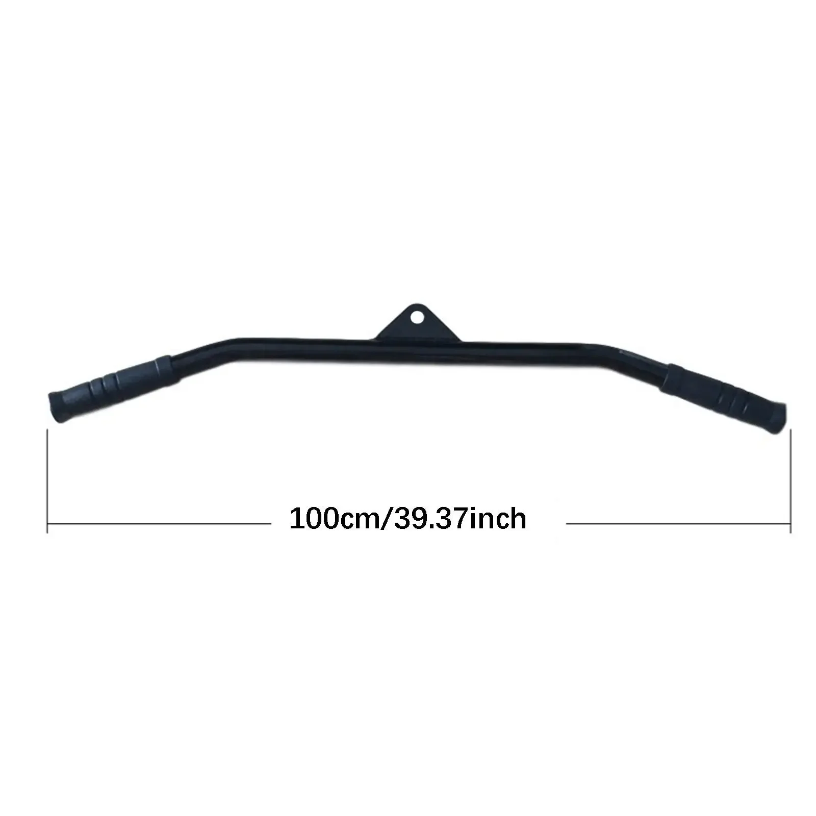 Attacco per macchina per cavi LAT Bar Allenamento per il corpo Attrezzatura da palestra per fitness Tirare verso il basso Maniglia per allenamento per tricipiti posteriore Uso versatile