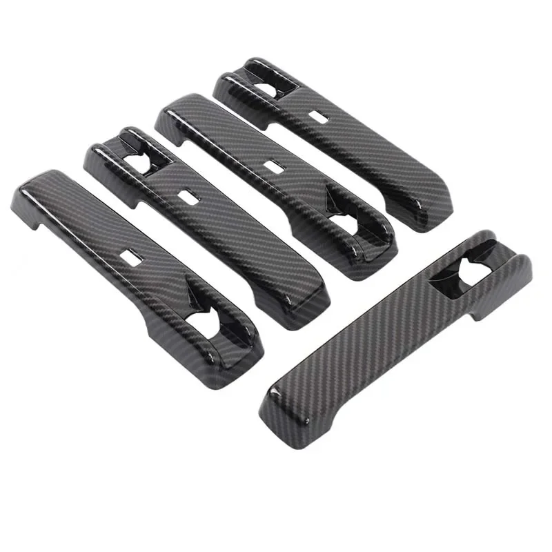 

ABS Carbon Fiber Car Outer Door Handle Cover Trim For Mercedes Benz G Class W463 2025 Car Accessories