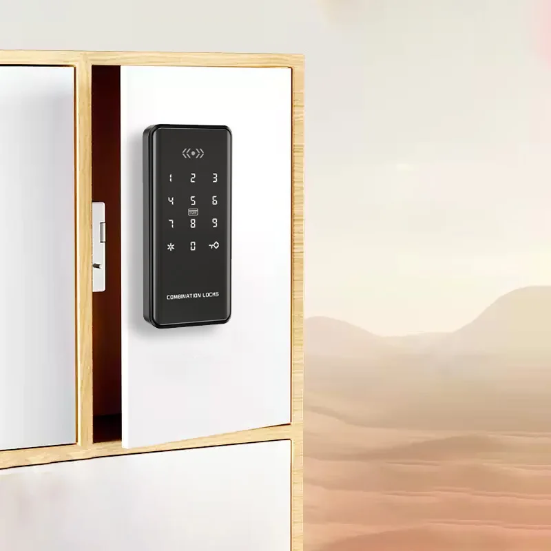 Security Cabinet Password Locks Keyless Drawer Combination Code Digital Lock for Gym Locker Lock Electronic RFID Furniture Lock