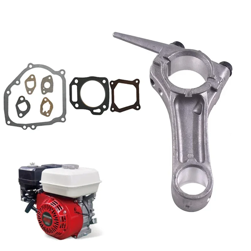 For Honda GX160 5.5HP GX200 6.5HP 168F Set Full Gasket Set Oil Seal Water Pump 68MM Piston Ring Connecting Rod Engine Kit