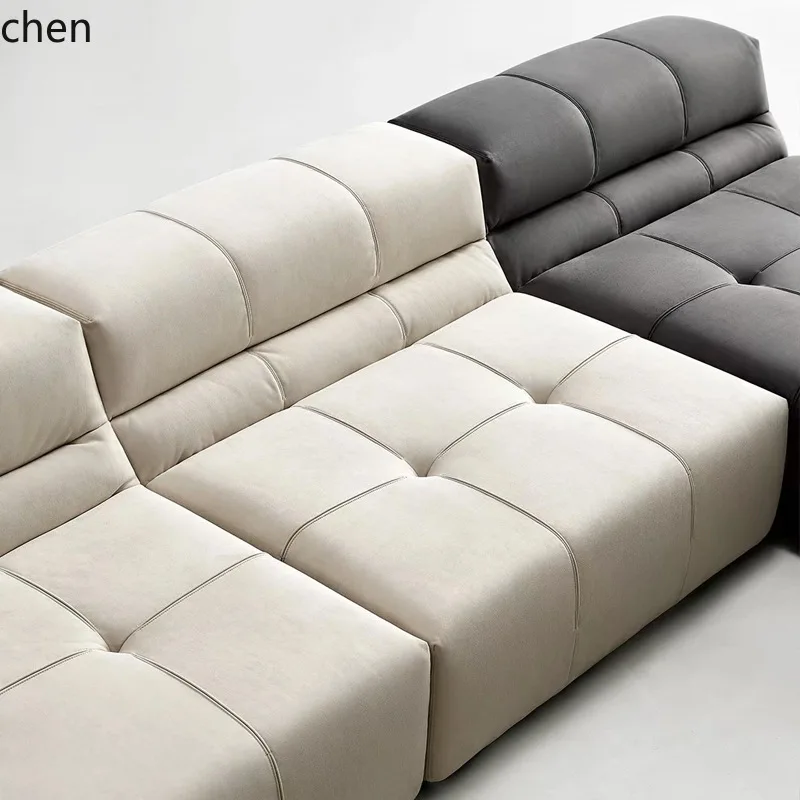 YFY  Cream Style Modular Sofa Living Room Simple Fabric Sofa Factory Custom Furniture