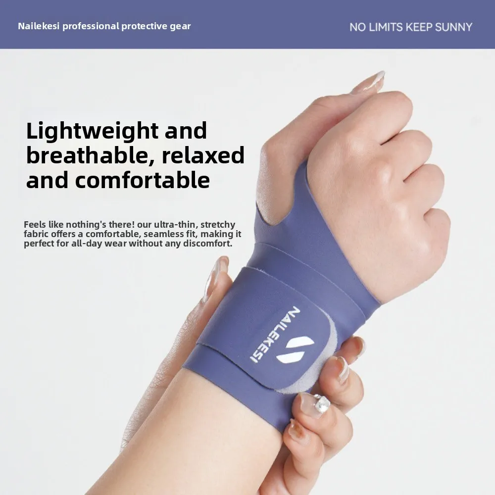 

Women's wrist tendon sheath sheath fitness tennis special wrist guard belt men Badminton wrist guard anti-sprain summer thin