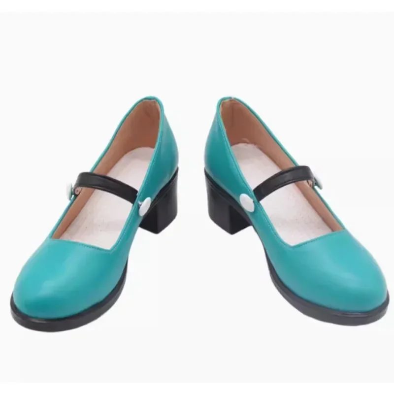 Proyecto Sekai colorido escenario Kusanagi Nene Cosplay Halloween juego de rol zapatos verdes mujeres niñas Anime cómic exposición aniversario