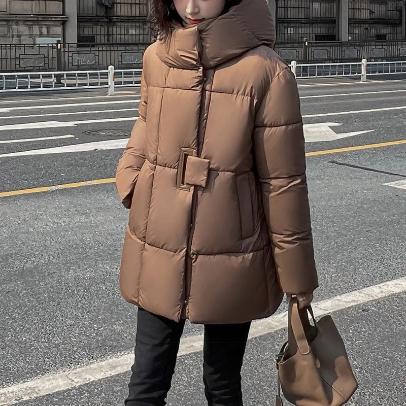 New Casual Fashion Female Winter Coats Parkas For Women 2024 Coats Thick Parka Women\'s jacket Feminine Women Clothing