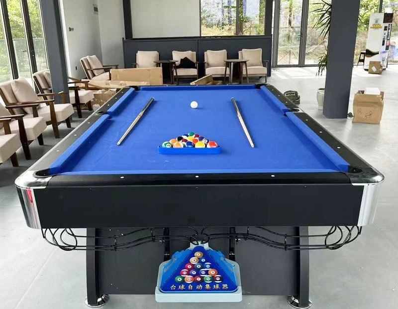 Billiard table automatic return standard adult American billiards table indoor home black eight marble multi-purpose three-purpo