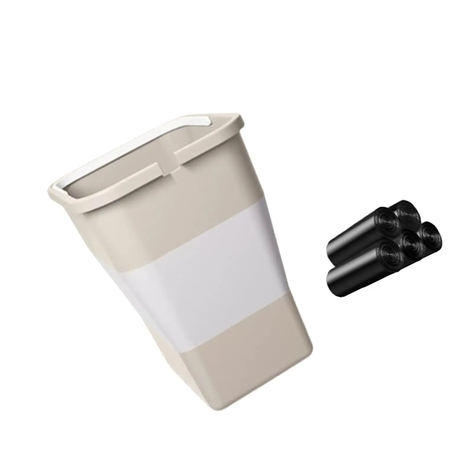 Foldable Car Trash Can Universal Vehicle Garbage Can Waste Bin Wastepaper Basket