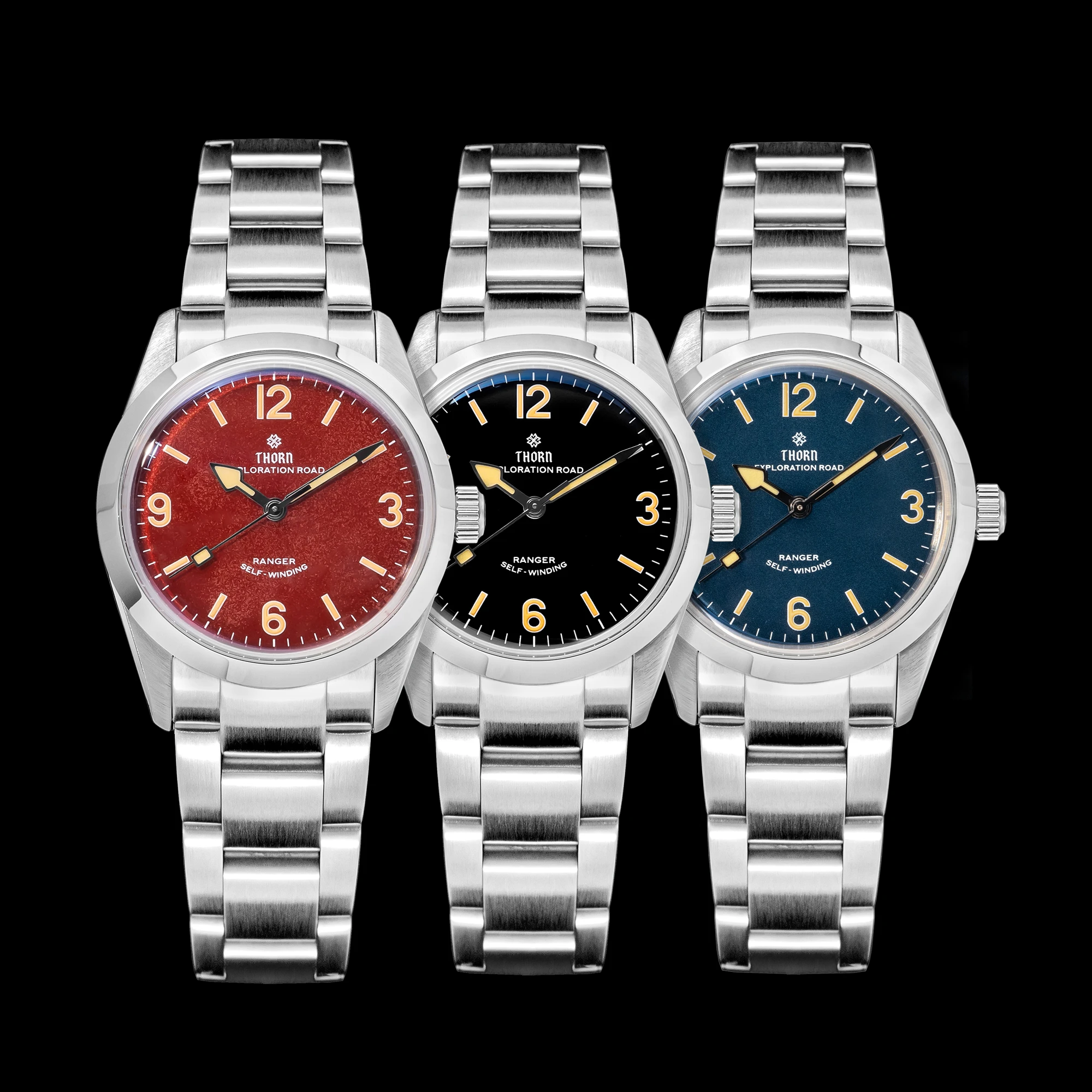 T003】THORN watch pays tribute to the golden age retro small watch