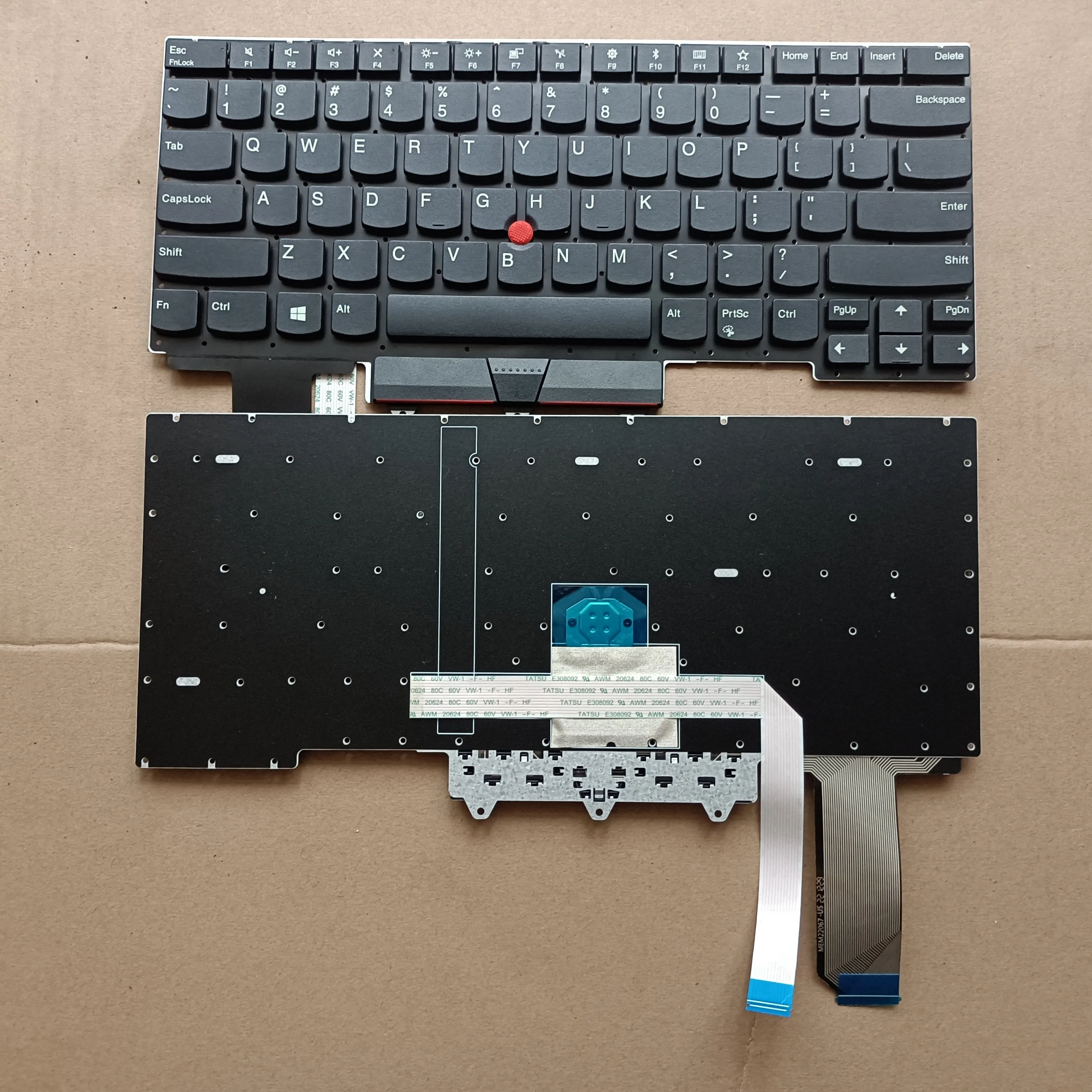 

US KEYBOARD For IBM Thinkpad E14 Gen1 Gen2 NoBacklight Black With Point Stick Notebook Laptop Keyboard