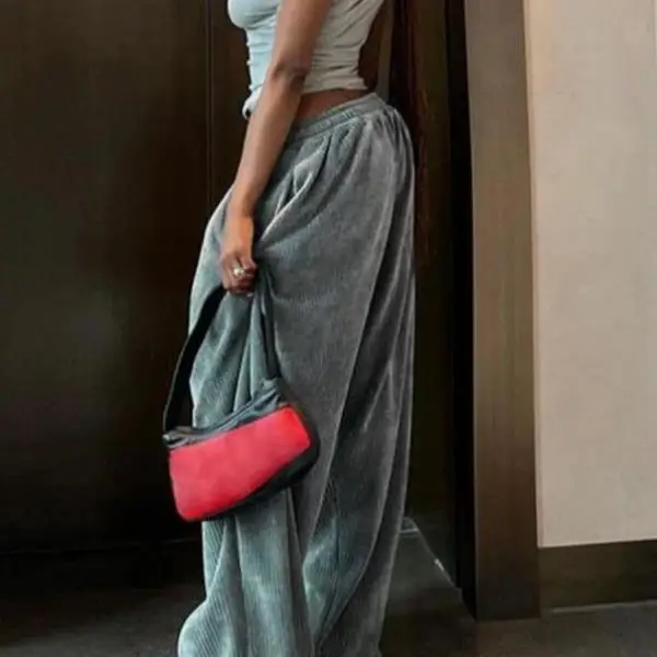 

Мужские повседневные брюки с высокой талией и прямыми штанинами, нейтральный цвет, новинка для трансграничной торговли, женские брюки с высокой талией и прямыми штанинами