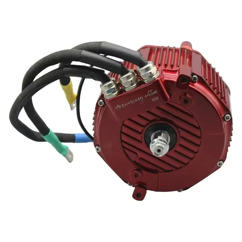 High Efficiency 96V 20KW  DC Brushless Motor BLDC Mid Mounting Motor