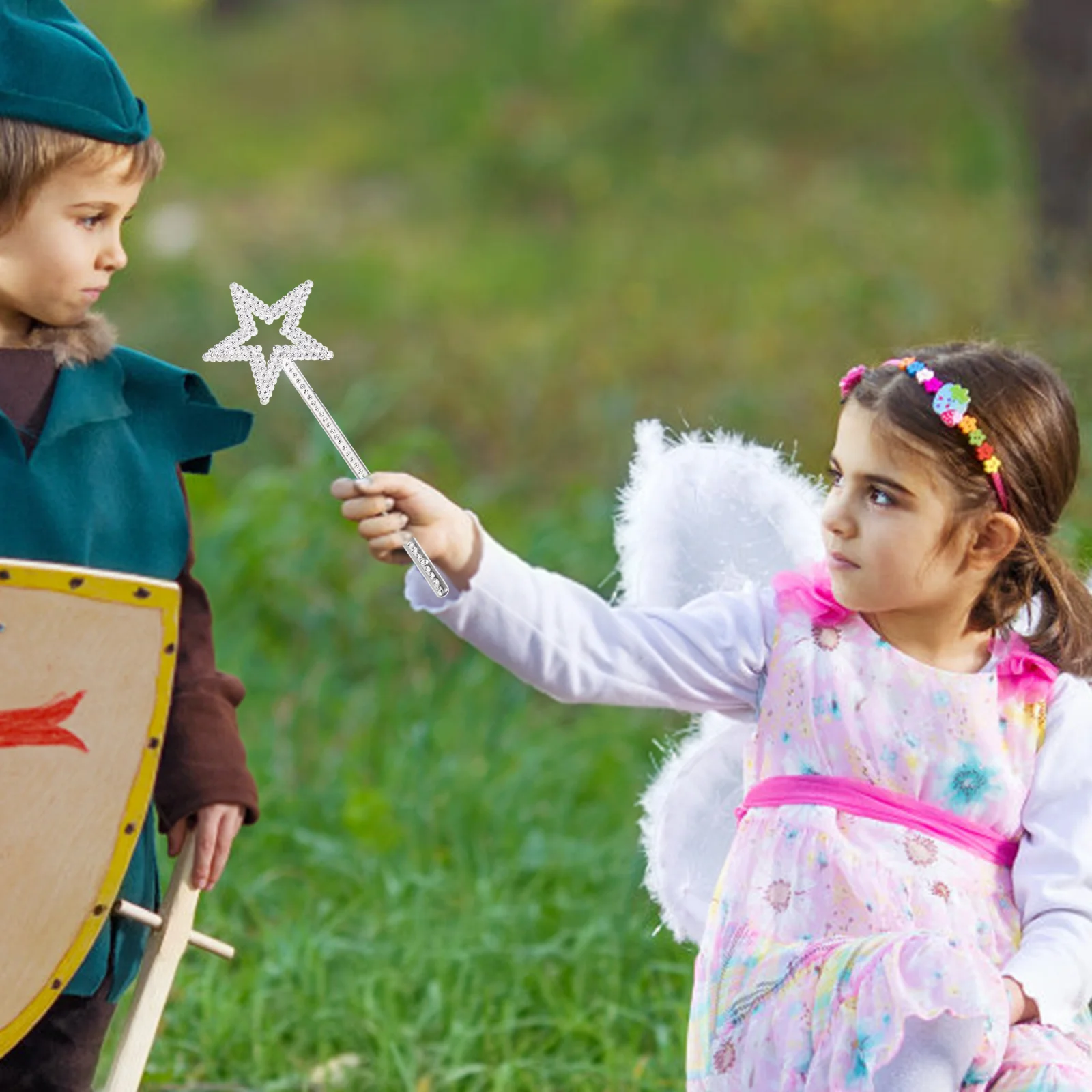 Baguettes étoiles pour filles, 12 pièces, accessoires de déguisement Halloween, jouet pour enfants