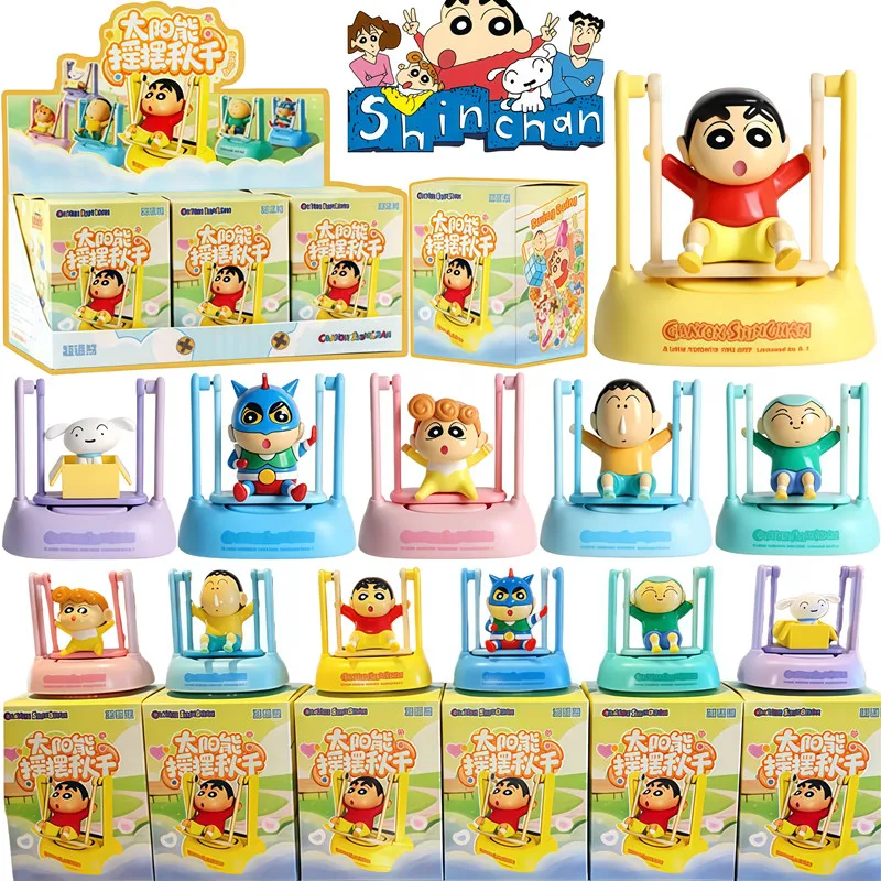 Crayon Shin-chan Action Kamen Nohara Shiro Boochan Satō Masao Action Figure Model Toys Blind Box Doll Desktop Decoration Gifts