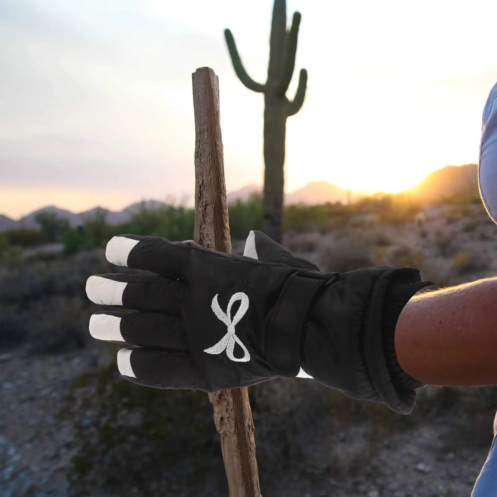 

1Pair Thermal Insulated Breathable Anti Slip Winter Gloves for Skiing Snowboarding Cycling Mountain Bike Cold Weather Outdoor