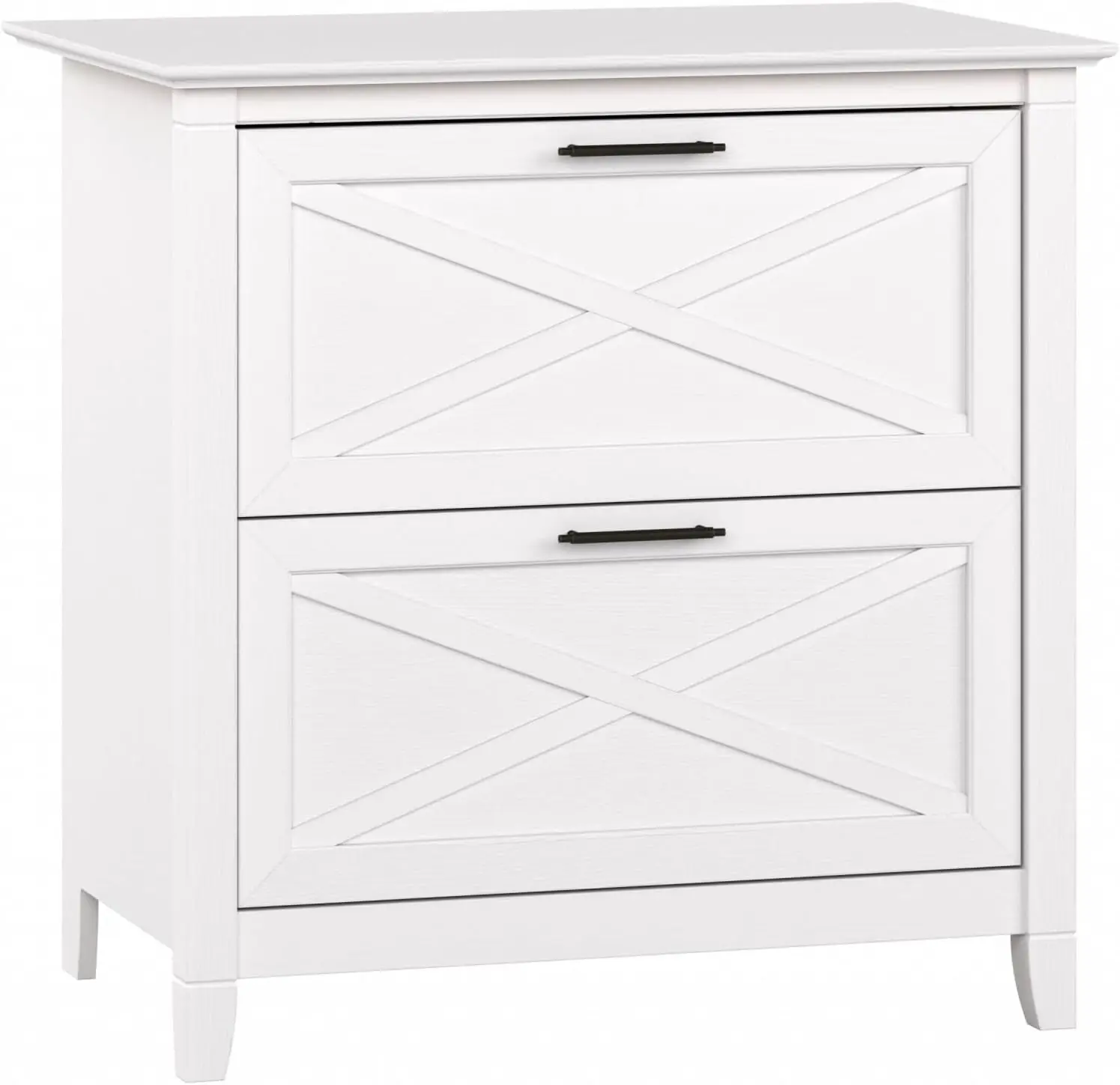 

Key West Lateral File Cabinet, Modern Farmhouse 2 Drawer File Cabinet for Home Office