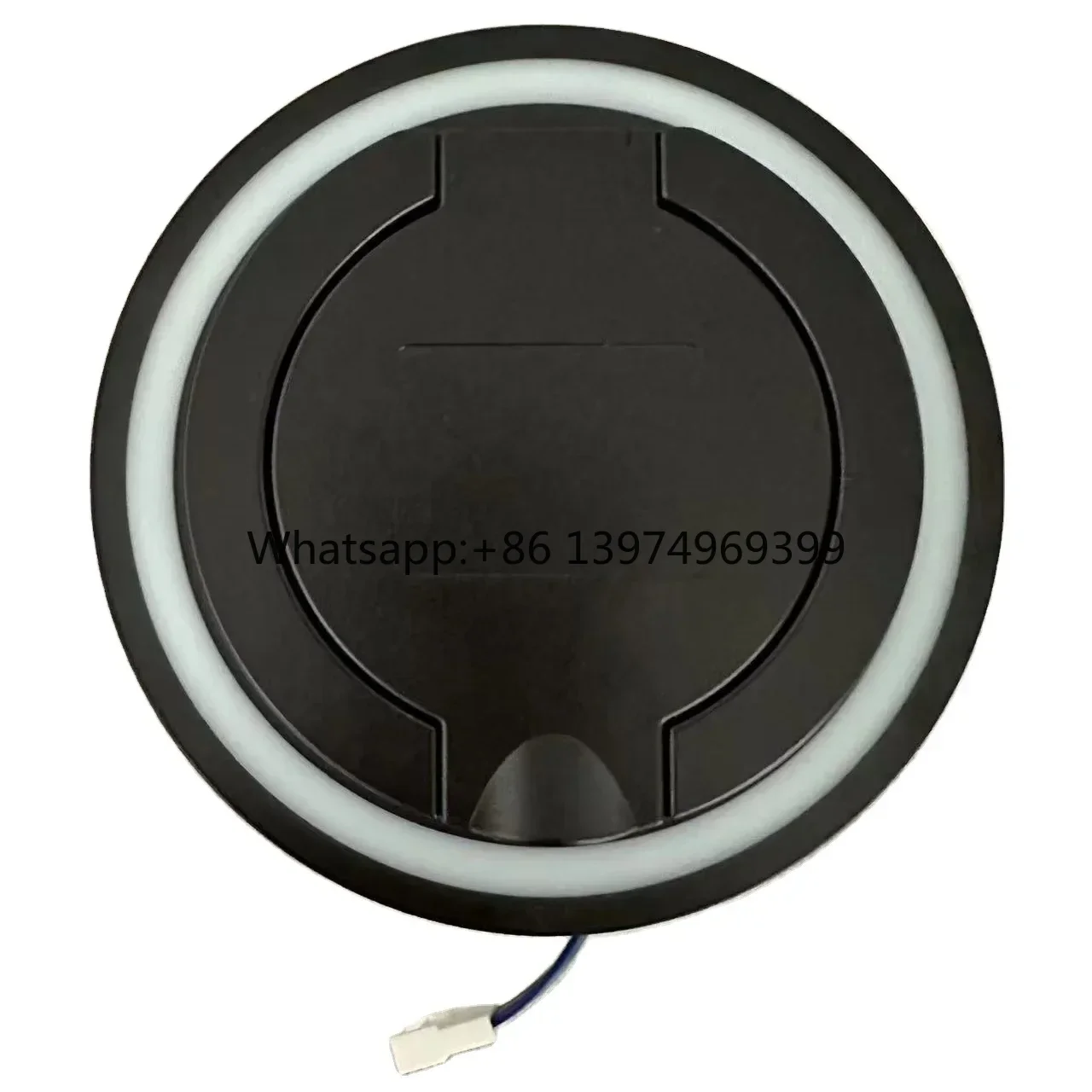 New 32A 22KW Type2 Female Socket 250V 62196 EV Charge Point EVSE Outlet RGB LED Lights
