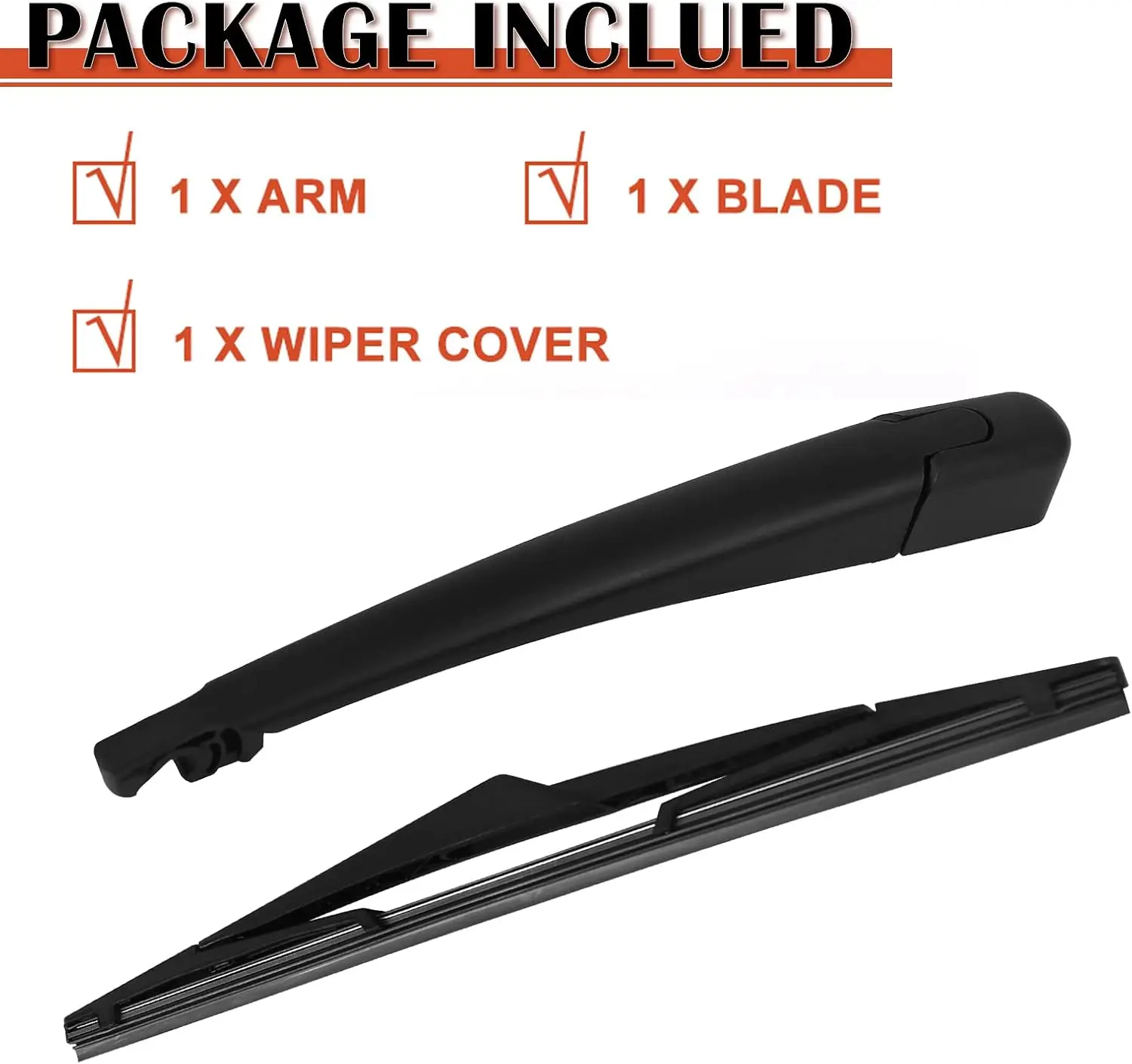 For Kia Sportage Mk3 ATV / SUV 2010-2016 Rear Wiper Arm & Blade 31 cm / 12 Inch