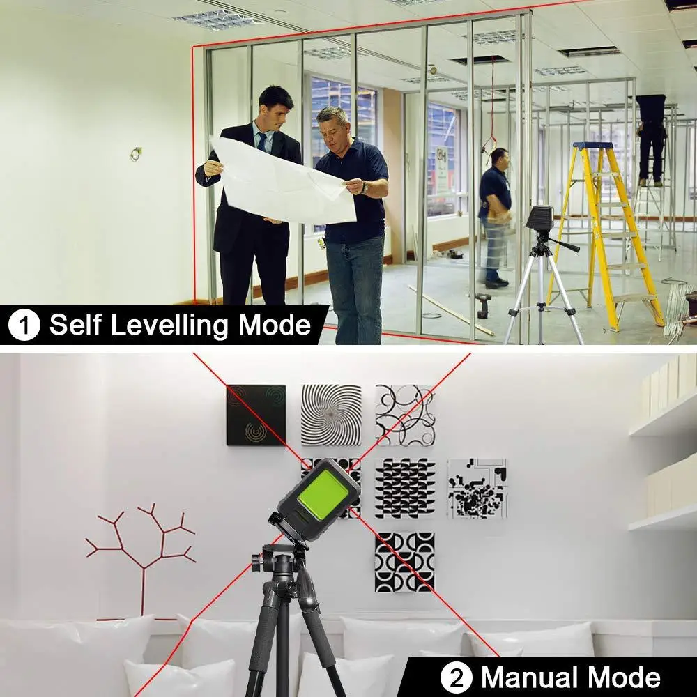 

Huepar Laser Level Infrared Two-wire Pocket Infrared Line Projector Mini Automatic Anping
