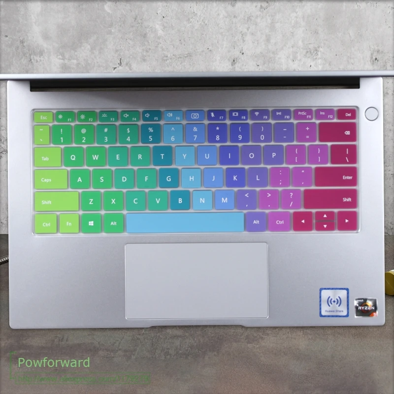 for HUAWEI MateBook D 14 2020 (AMD Ryzen 5 3500U 3500U/8GB/512GB/ Linux ) Silicone Keyboard Cover Protector skin MateBook 14