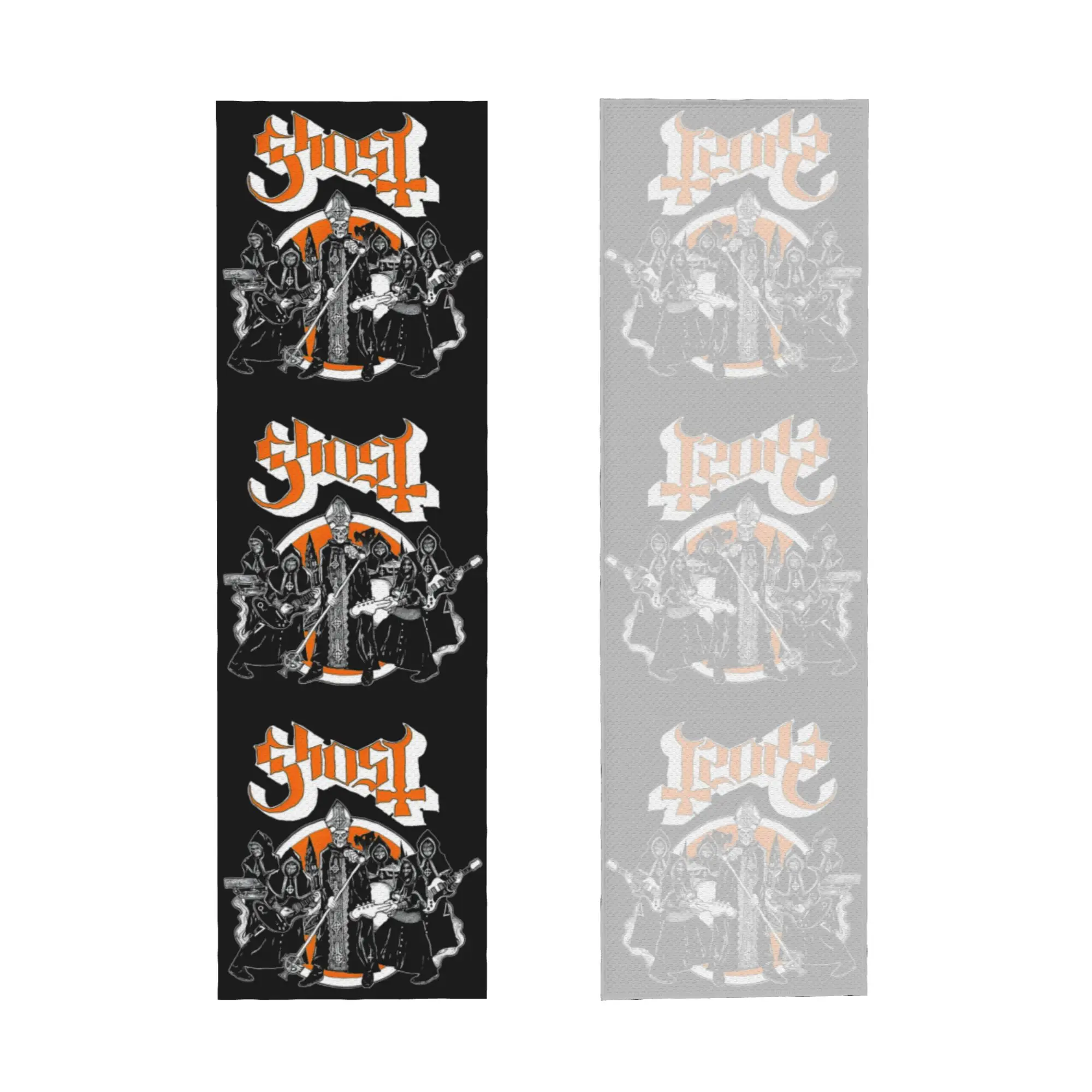 Ghost Halloween Vintage Towel Quick Dry Heavy Metal Rock Band Super Soft  Fitness and Outdoor Activities Towels