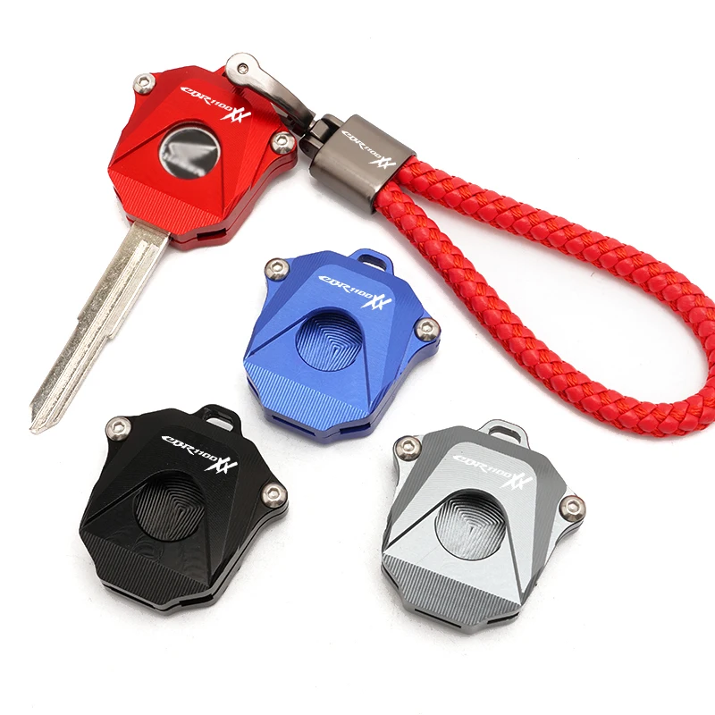 For Honda CBR1100XX CBR1100 XX XXWCBR1000RR CBR 1000RR FIRE/SP Motorcycle Keys Case Shell Embryo Keychain   Decoration protector