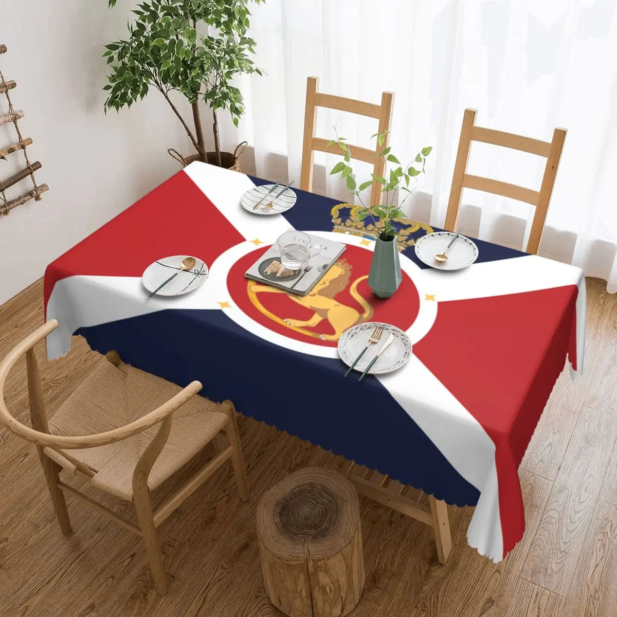 Norway Flag 1821 Proposal Rectangular Tablecloth Oilproof Table Cloth Table Covers