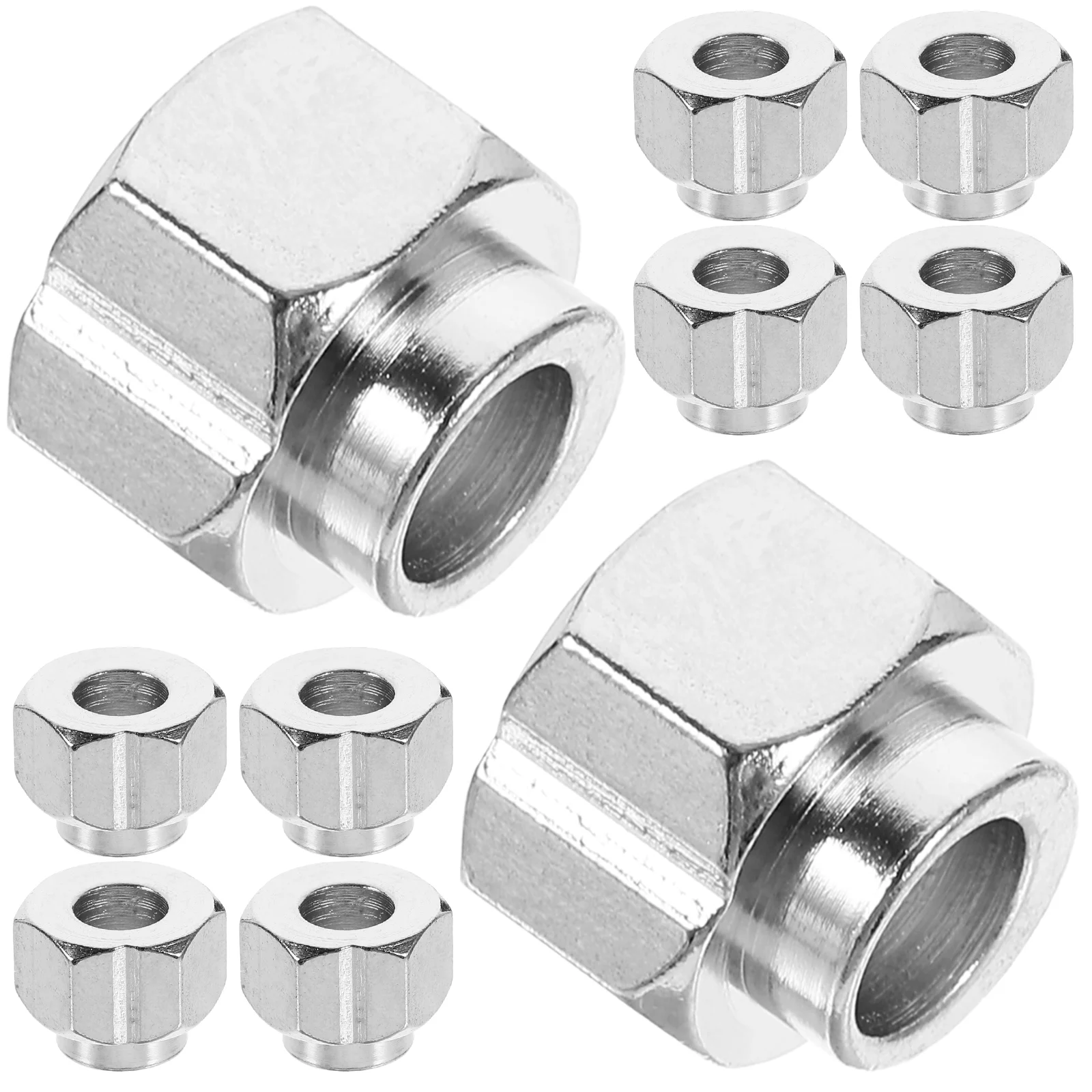 20 Pcs 3D Printer Nut Eccentric Column V-groove Wheel Nuts Round A3 Steel Casing Printers