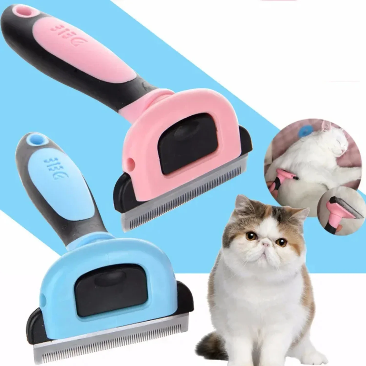 

Deluxe High-Quality Luxury Furmins Hair Removal Kit - Premium Pet Grooming Tools for Superior Grooming Experience - Includes Det