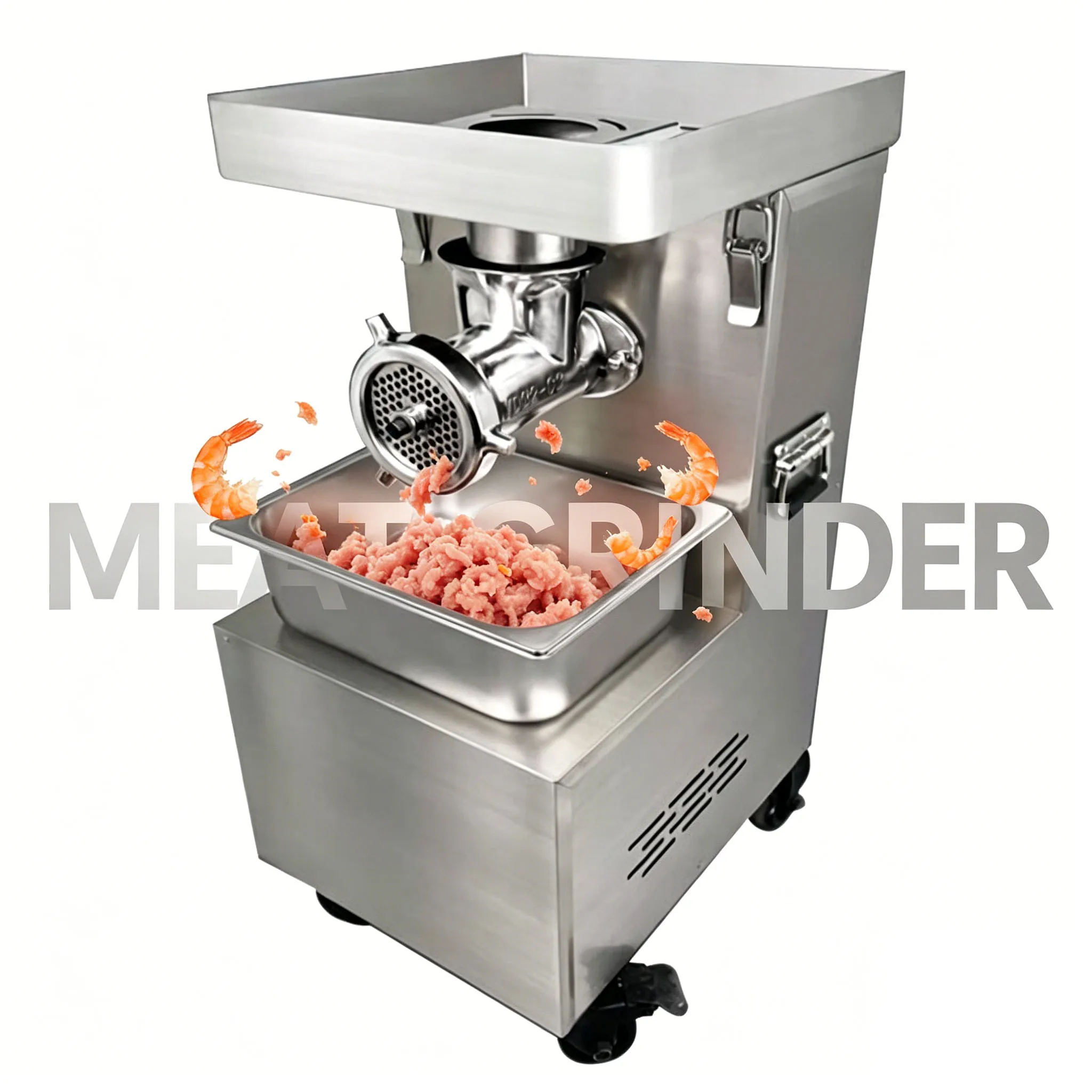 

Commercial Electric Meat Grinder 2200W Commercial Sausage Stuffer Maker Minced Meat and Vegetable Food Grinders