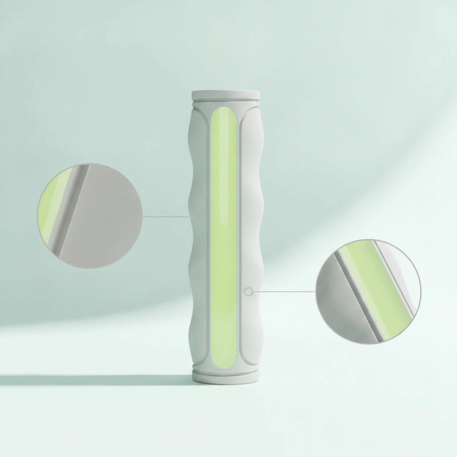 Grab Bar Cover Glow-in-the-Dark Silicone Sleeve with Luminous Strip Handle Sleeve Safeguarding Wet Conditions for Elderly