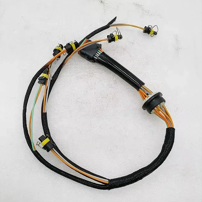 

E324D E325D E329D Excavator Spare Parts C7 C9.3 Engine Fuel Injector Wire Harness 2225917 222-5917