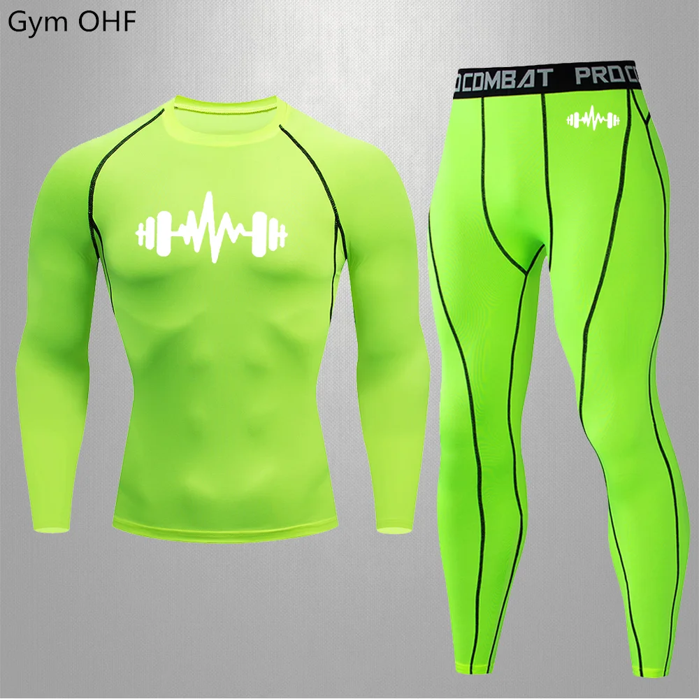 T-shirt de sport et de fitness à thème imprimé haltère pour homme, course à pied, entraînement, haute élasticité, coupe couvertes, respirant, séchage rapide, MMA