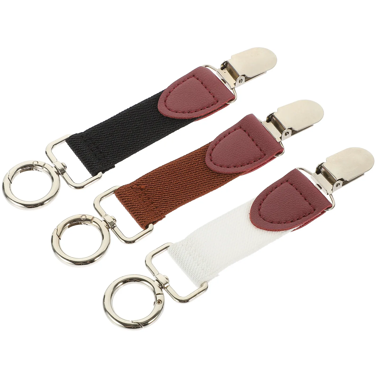 

3 Pcs Hat Clips Lightweight Outdoor Travel Accessories Women Hat Holder for Handbags Elastic Traveling Storage