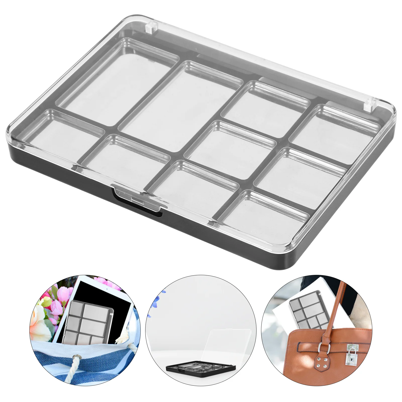 Makeup Pans Eye Shadow Storage Tray Saucepan Eyeshadow Palette with Empty Cosmetics Miss