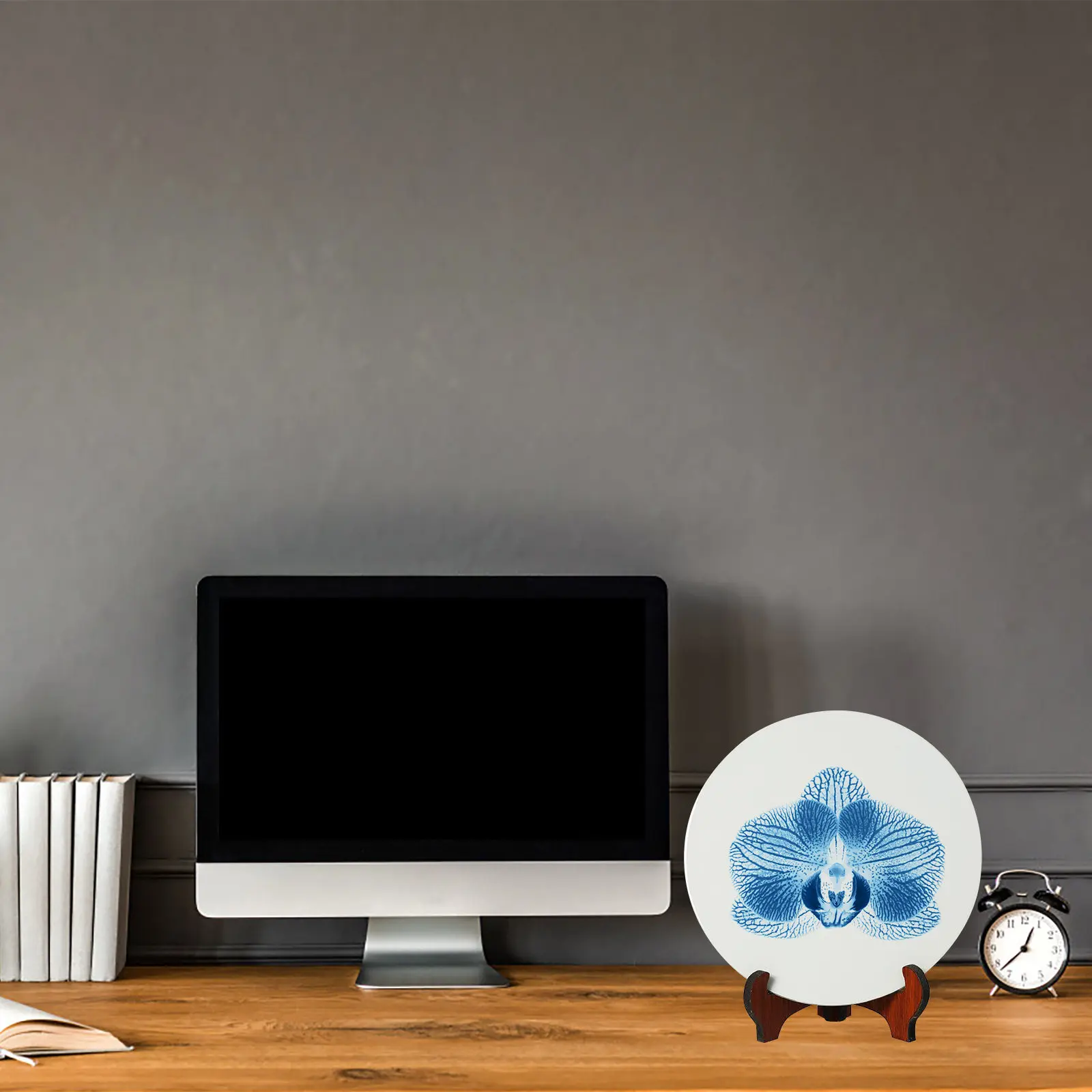 

Керамическая тарелка DIY: высококачественная, необработанная, круглая заготовка для рисования, граффити и ручной росписи для уроков искусства