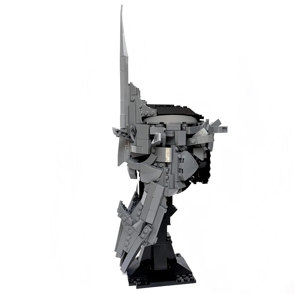 476 Piezas MOC Modelo Clásico de Película Casco del Rey Brujo Bloques de Construcción DIY Juguete de Ensamblaje Tecnológico Colección para Niños Regalo de Cumpleaños para Niño
