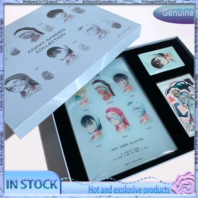 Spot Genuine Alien Stage ANAKT GARDEN COLLEGION Medical Series Badge Standing Sticker Gift Box Anime Peripheral Birthday Gift
