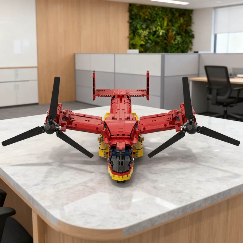 1899pcs MOC Technical 42113 MOD V-22 Osprey SAR Model Christmas Gift Home Decoration And For Lovers Shelf Accent