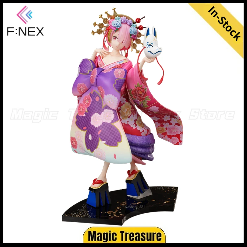 

【In Stock】Original F:NEX Re: ZERO - Starting Life in Another World RAM Ramu 1/7 Scale Beauty Model Figure Gift