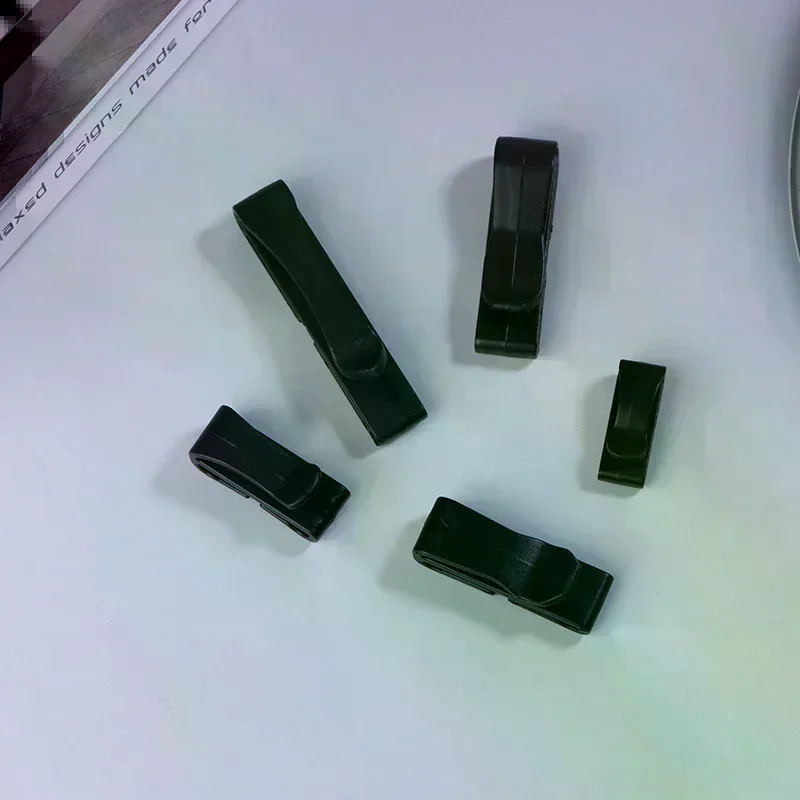 10 sztuk/opakowanie Szybkozłączka Klamra Końcówka Suwak Czarny Do Plecaka Kempingowego Turystycznego Regulacja Paska Taśmy 20-51mm