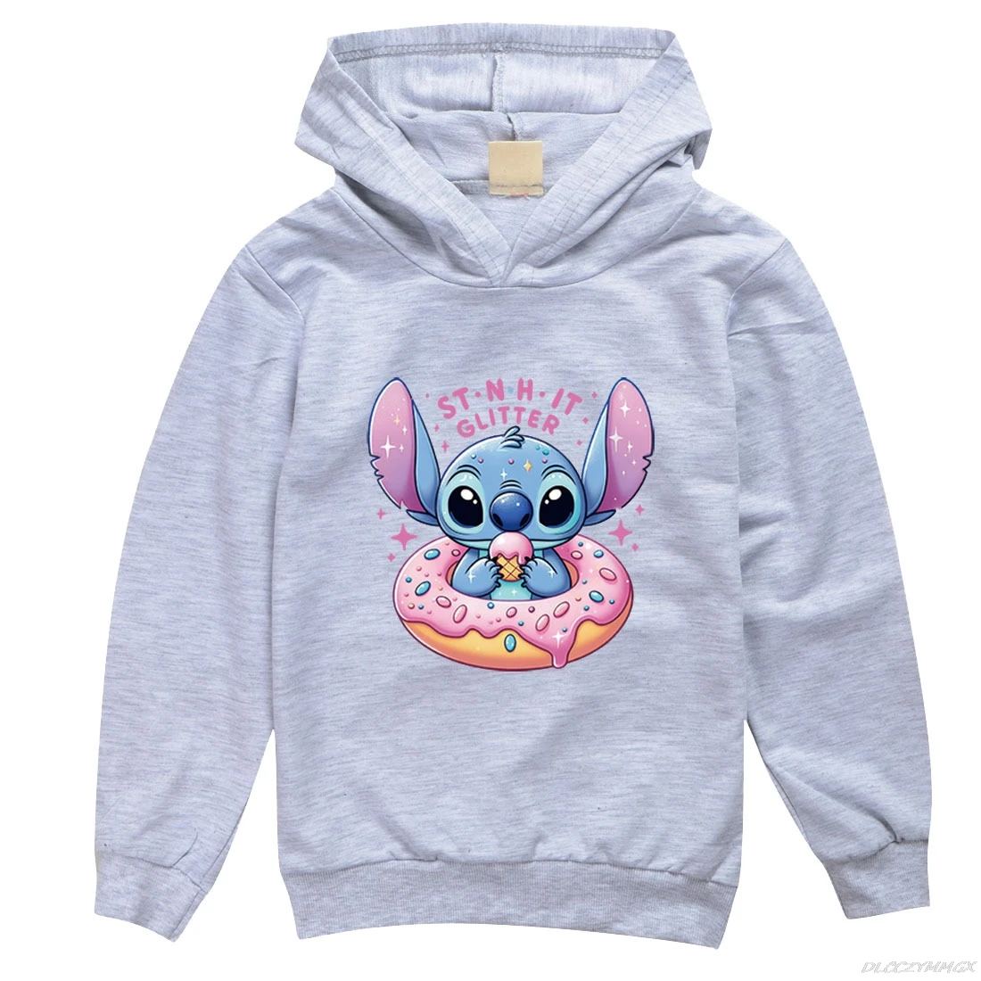 Kids Hoodie Lilo And Stitch Sweatshirt Toddler Boy Girl Spring Hooded Cartoon Printed Long Sleeve Clothes Christmas Gift 1-16Y