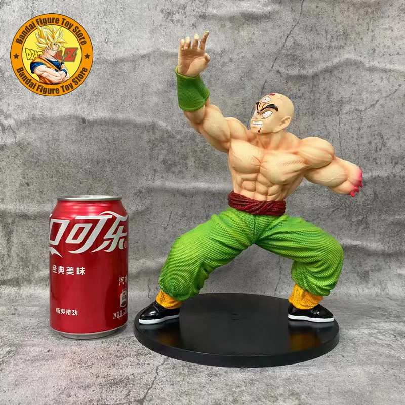 

Anime Tien Shinhan Action Figures Gk Dragon Ball Figures Tien Shinhan Broken Arm 23.5cm Pvc Decoration Gifts Model Toys