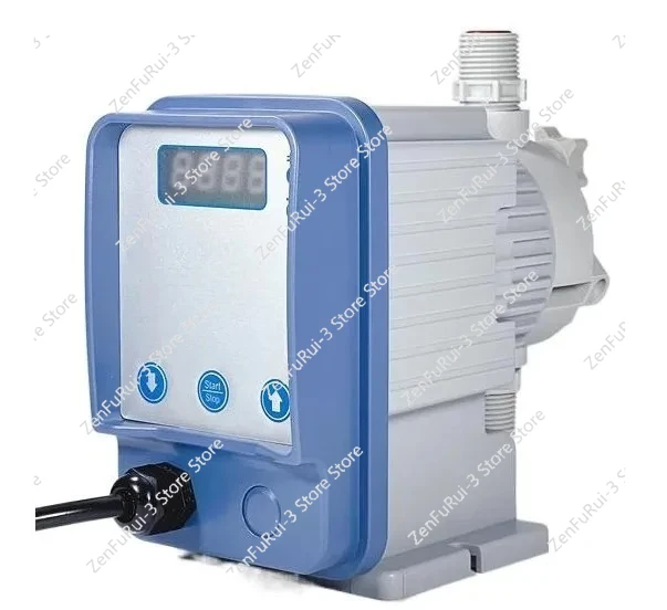 Electromagnetic Diaphragm Metering Pump, Water Treatment Liquid, Slightly Acid Chemical Chlorine Metering Pump