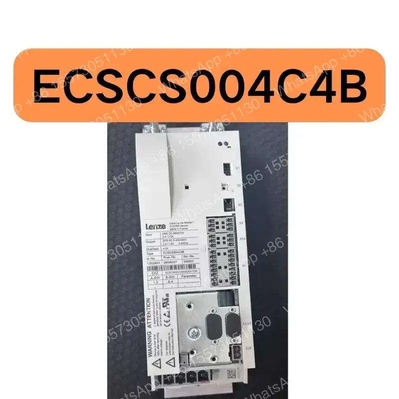 The second-hand inverter ECSCS004C4B tested OK and its function is intact