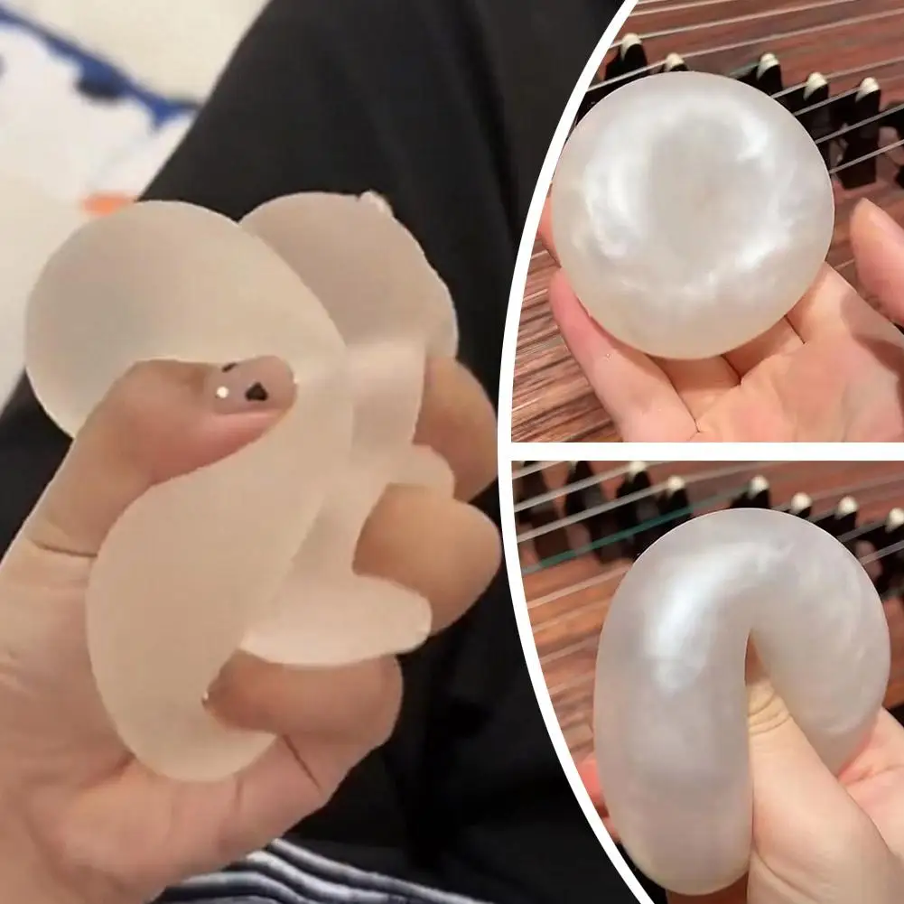 Squishy Pearlescent Pearl Clear Malt Syrup Balls Stress Balls Anti-Stress Fingertip Irritability Adult Stress Relief Kids Toys