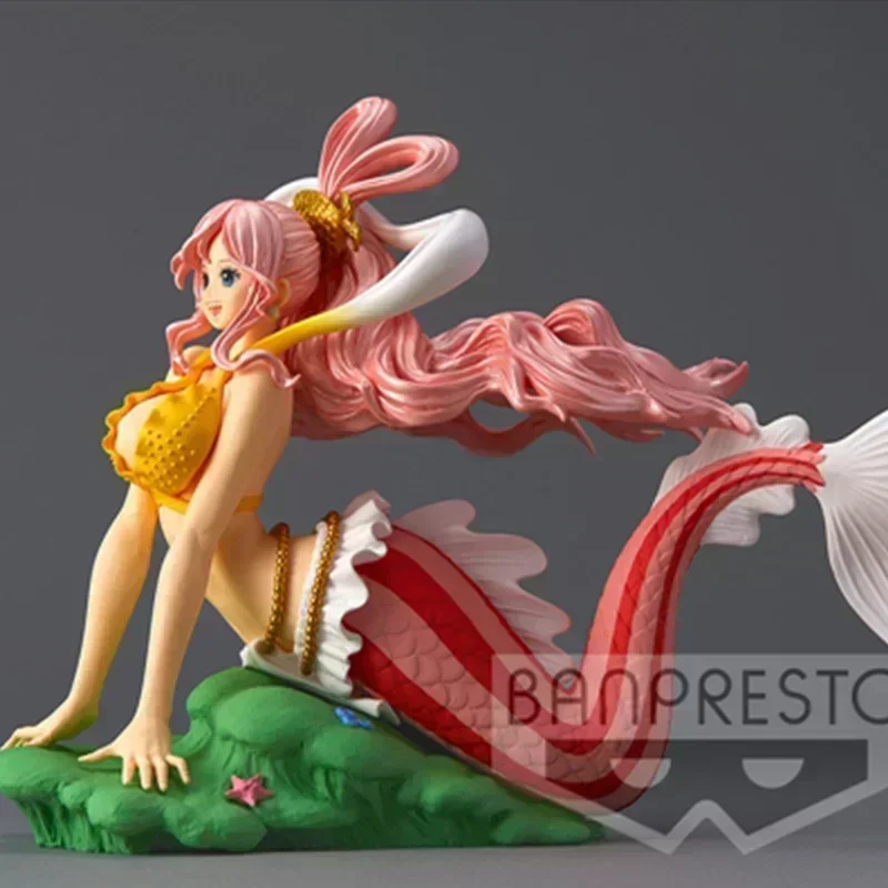 Figuras de acción de One Piece para niños, modelo de colección de muñecas, Glitter Glamours Shirahoshi, adornos, Juguetes