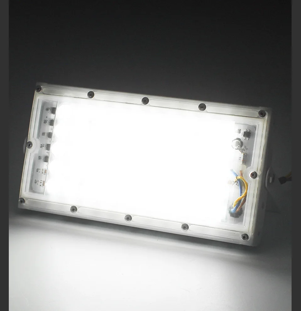 DC12V Led Flood Light 50W 100W Outdoor Floodlight Spotlight IP66 Waterproof Emergency Light Reflector Portable 12 Volt Led Light