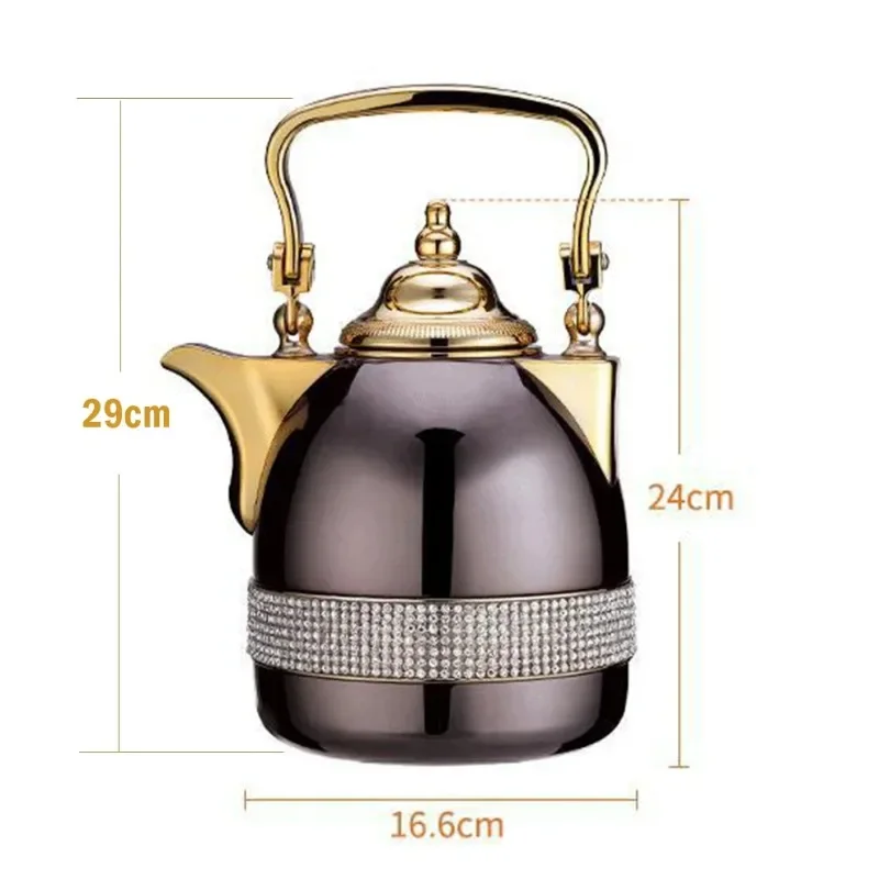 

1000ml European Classic Thermos Pot Household Thickened Glass Liner Thermos Large Capacity Hot Water Bottle Vacuum Flask